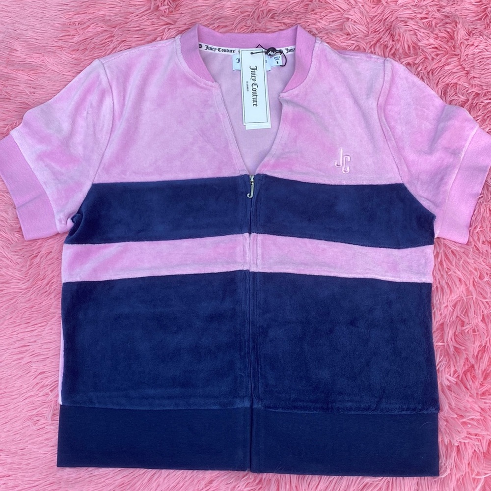 💜 Juicy Couture Zip Up Top